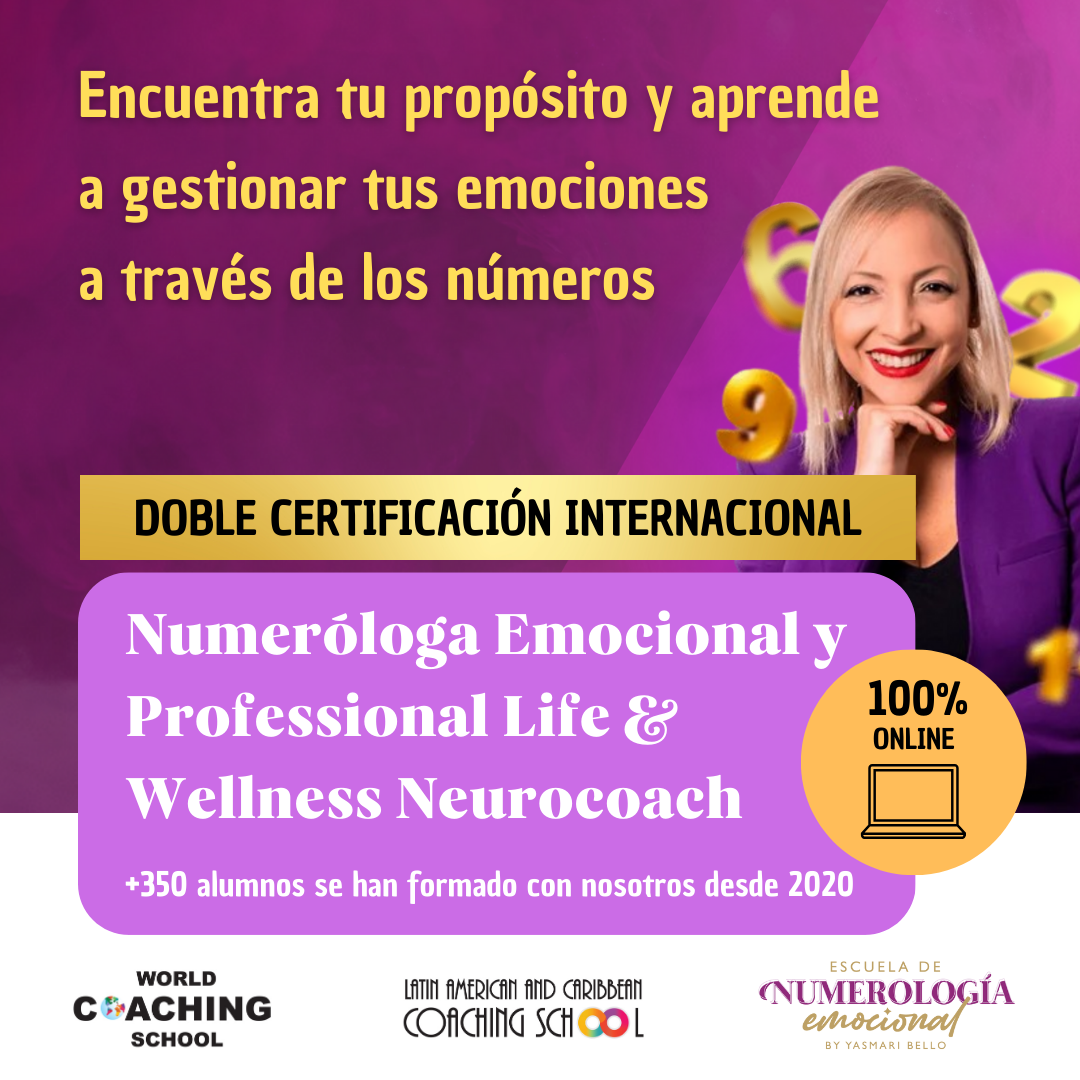 Certificación NeuroCoach Numerología Emocional