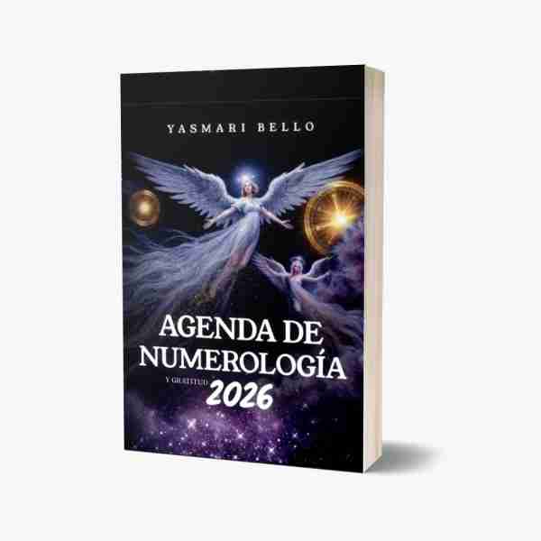Agenda de Numerología y Gratitud 2026- Yasmari Bello